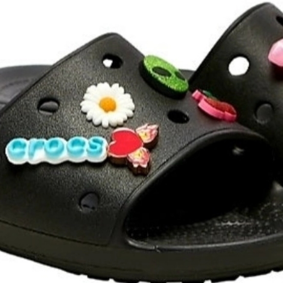 Crocs Classic Embellished Slides - Picture 3 of 4